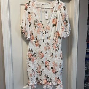 Abercrombie XL Smocked Waist Mini Dress